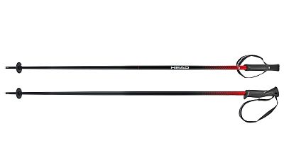 Превью Горнолыжные палки Палки горнолыжные HEAD Frontside Black/Red (381124)